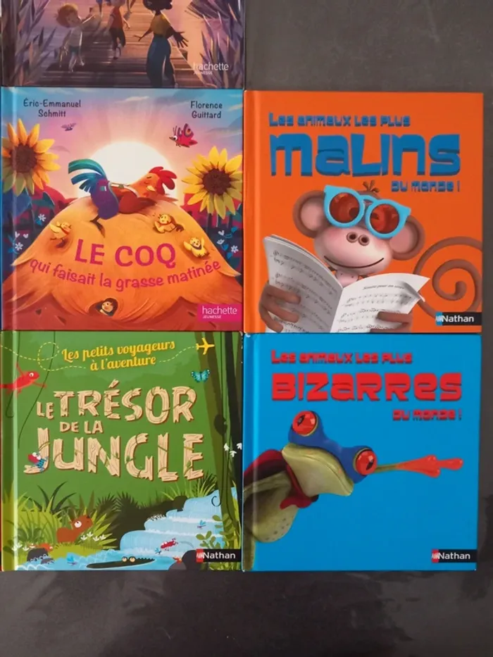 Lot de 8 petits livre mcdonald's happy meal mcdo - photo numéro 2