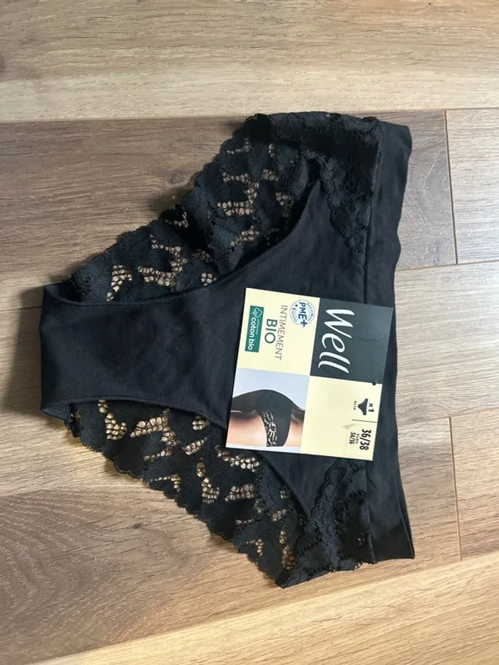 Culotte slip coton bio intimement coton well