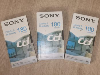 Cassette VHS pour enregistrement