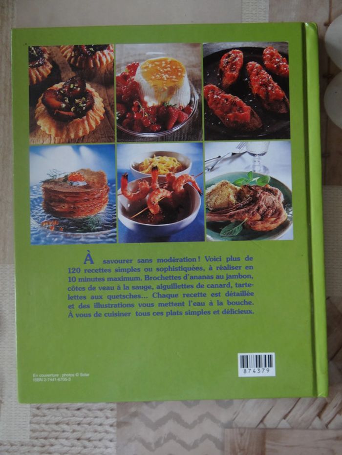 livre ma cuisine ultra rapide - photo numéro 2