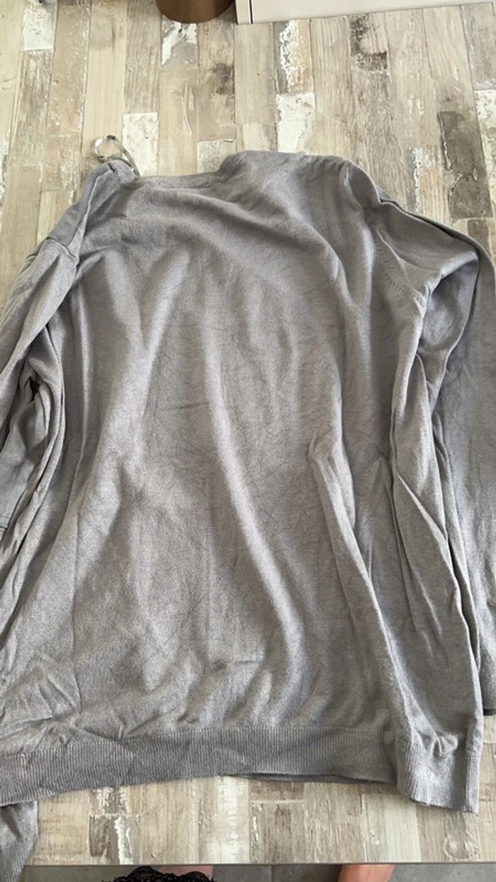 Pull camaïeu en daim T42-44 - photo numéro 6