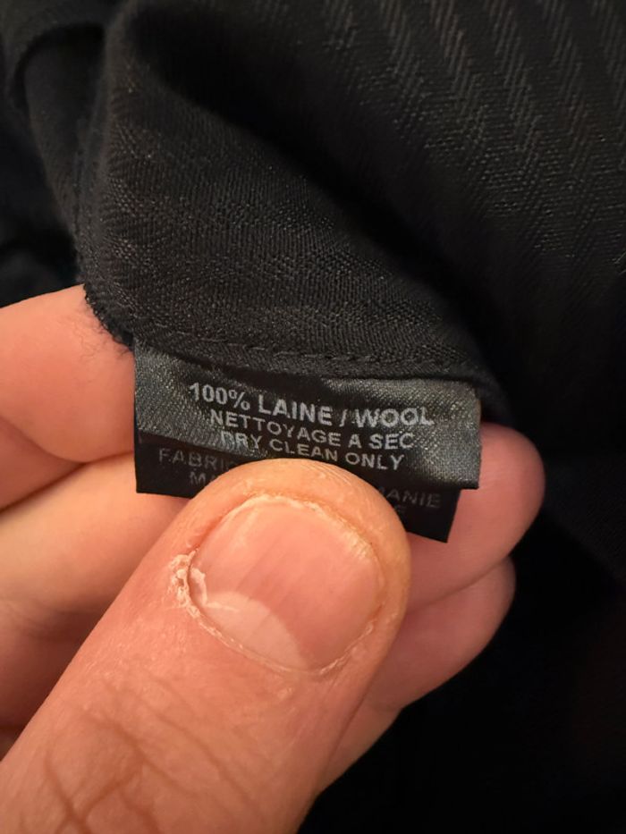 Pantalon à jambes larges en laine Barbara Bui Taille 36 - photo numéro 4