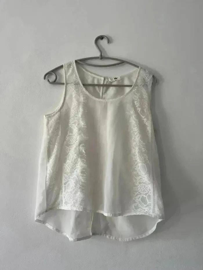 Débardeur blanc - Taille M - photo numéro 2