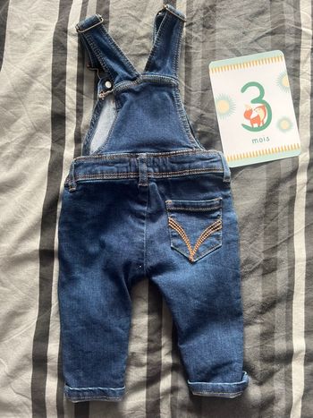 Salopette - 3 mois