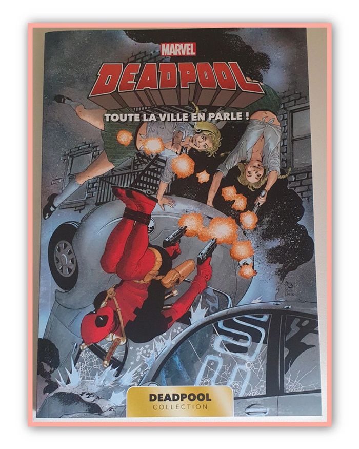 Livre bd deadpool toute la ville en parle