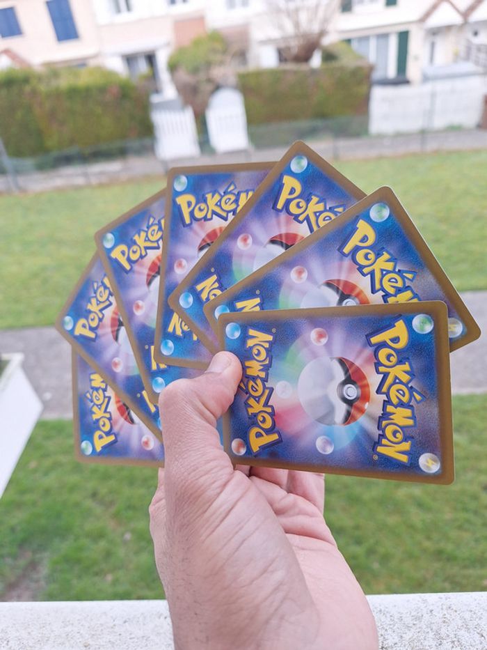 Lot de 7 cartes Pokémon japonaises - photo numéro 6