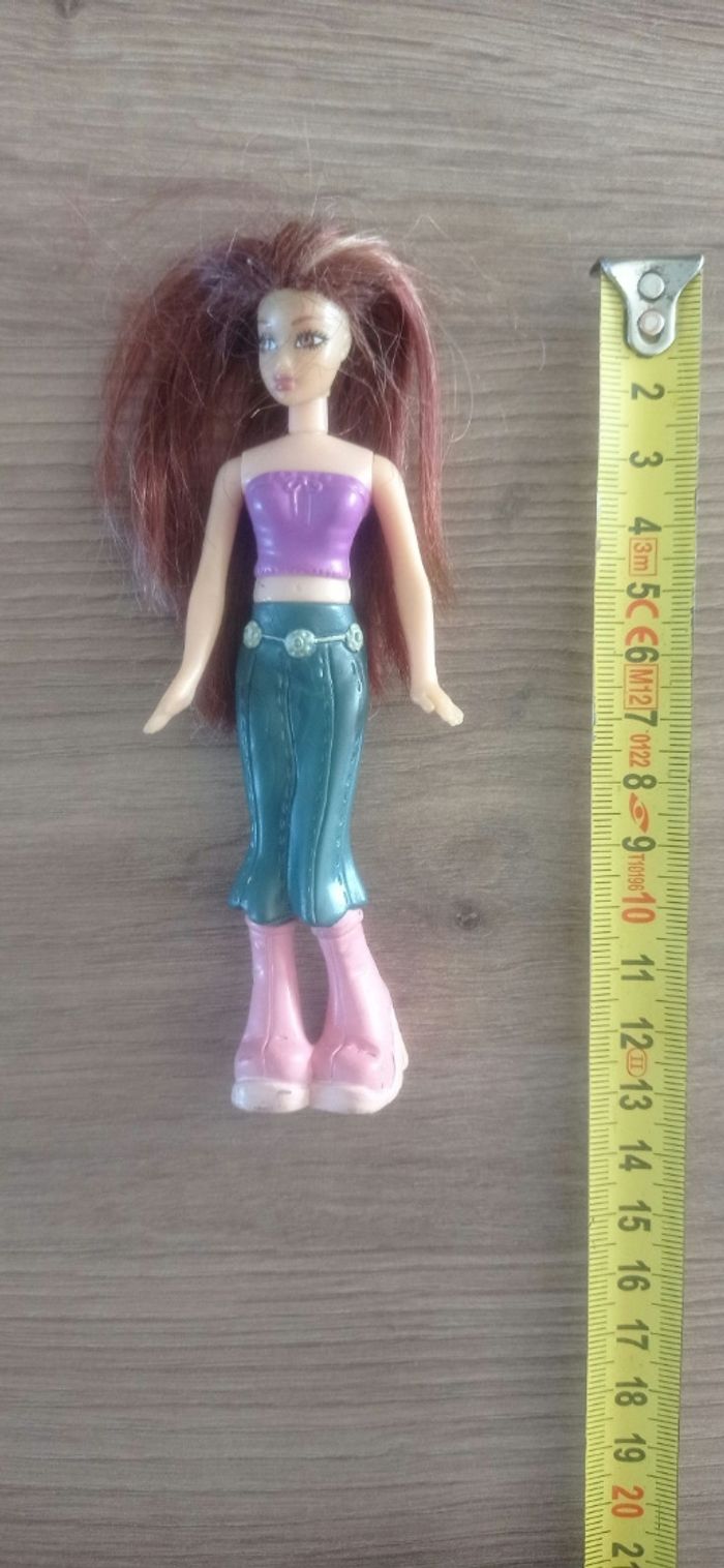 Lot de 03 figurines, poupée barbie, fée, la fée des dents, Mattel, BEG - photo numéro 2