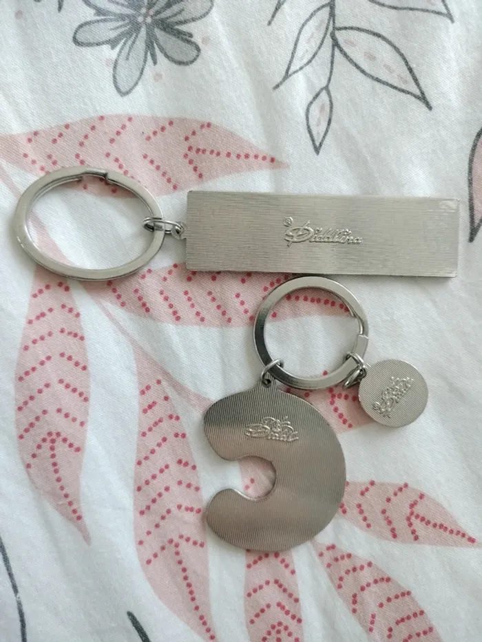 Porte clé diddl et diddlina - photo numéro 4