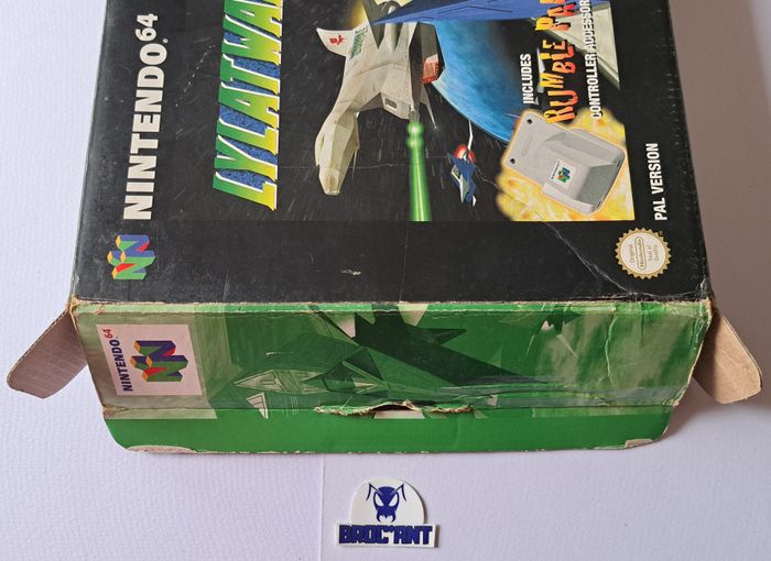 Lylat Wars (Starfox 64) EUR avec Rumble Pak Nintendo 64 N64 pal - photo numéro 8