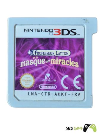 Jeu 3DS en loose " Professeurs layton et le masque des miracles "