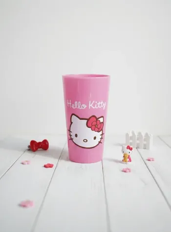 🌸 Verre Haut Hello Kitty Rose - Sanrio Original