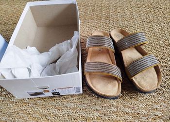 Claquettes cuir gemo