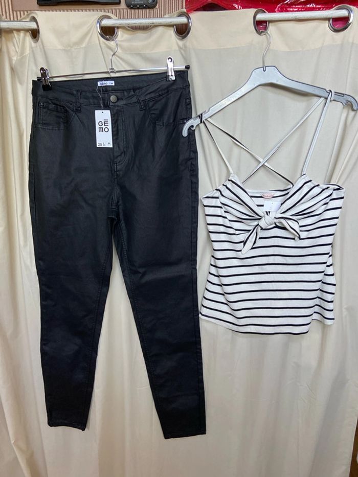 Ensemble débardeur pantalon neuf