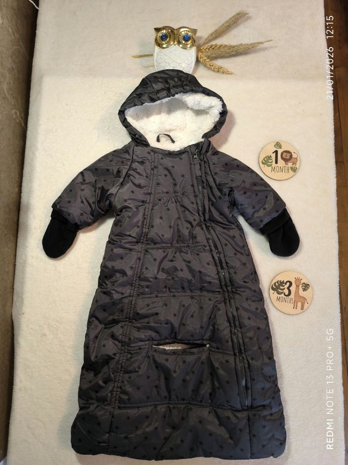 Chancelière mixte taille 50/56 cm 0/3 mois - photo numéro 2