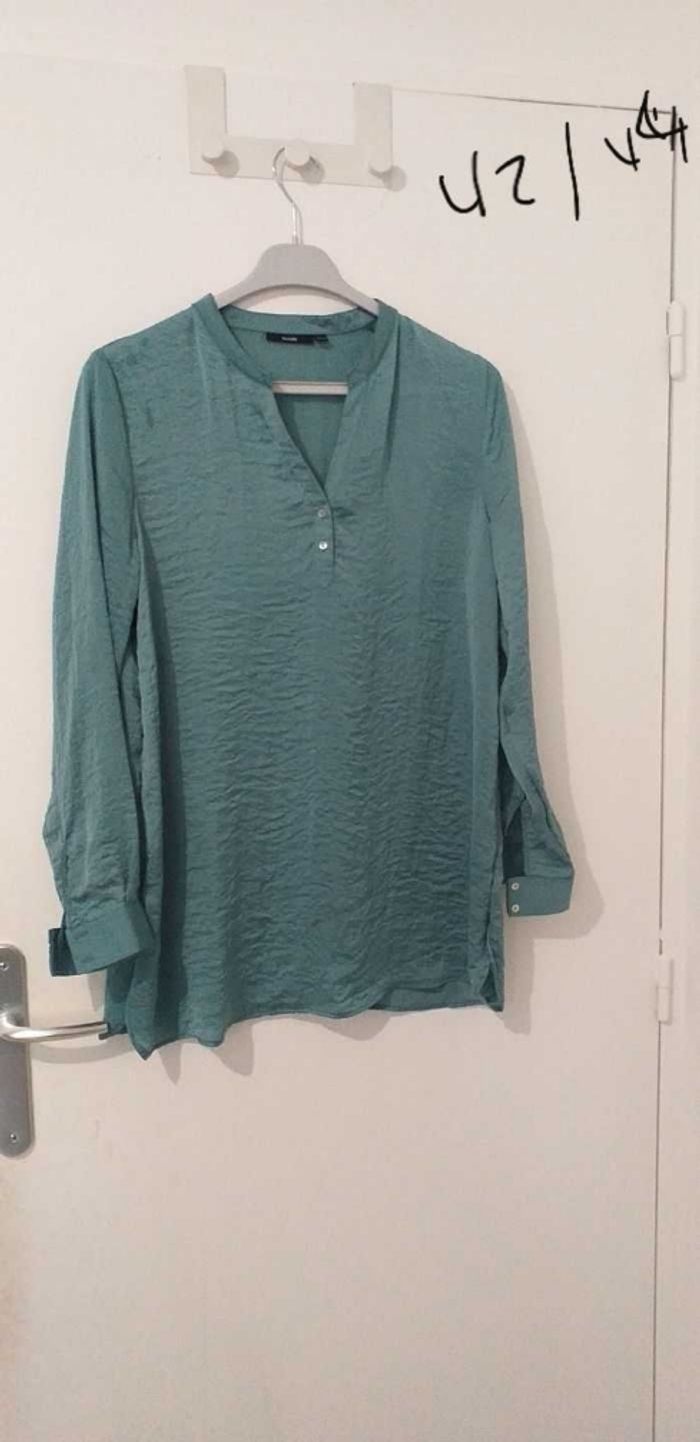 Chemise femme verte kiabi taille 42/44