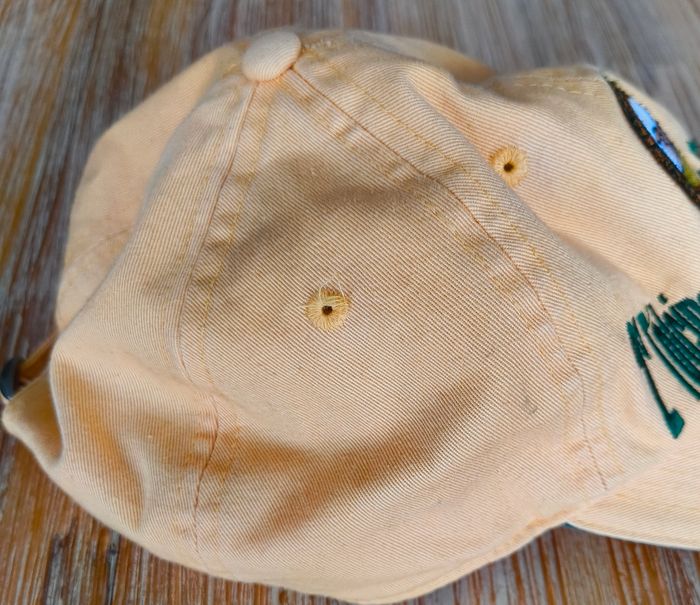 Casquette beige Golf Club Italie Vintage 100% Coton - photo numéro 3