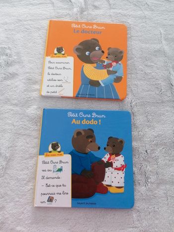 Livre petit ours brun