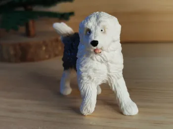 Schleich chien bobtail Figurine animal de compagnie