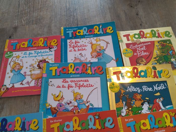 Lot de 10 revues Tralalire - photo numéro 3