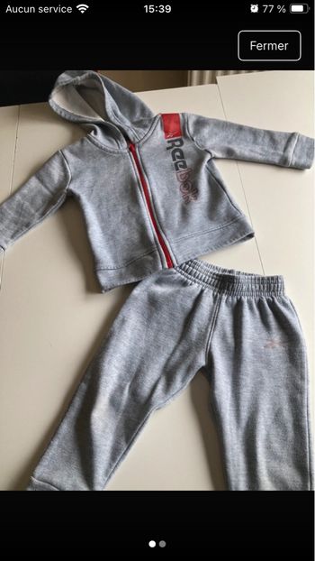 Ensemble jogging reebook