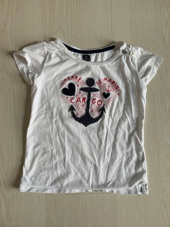 Teeshirt terre de marins 10 ans
