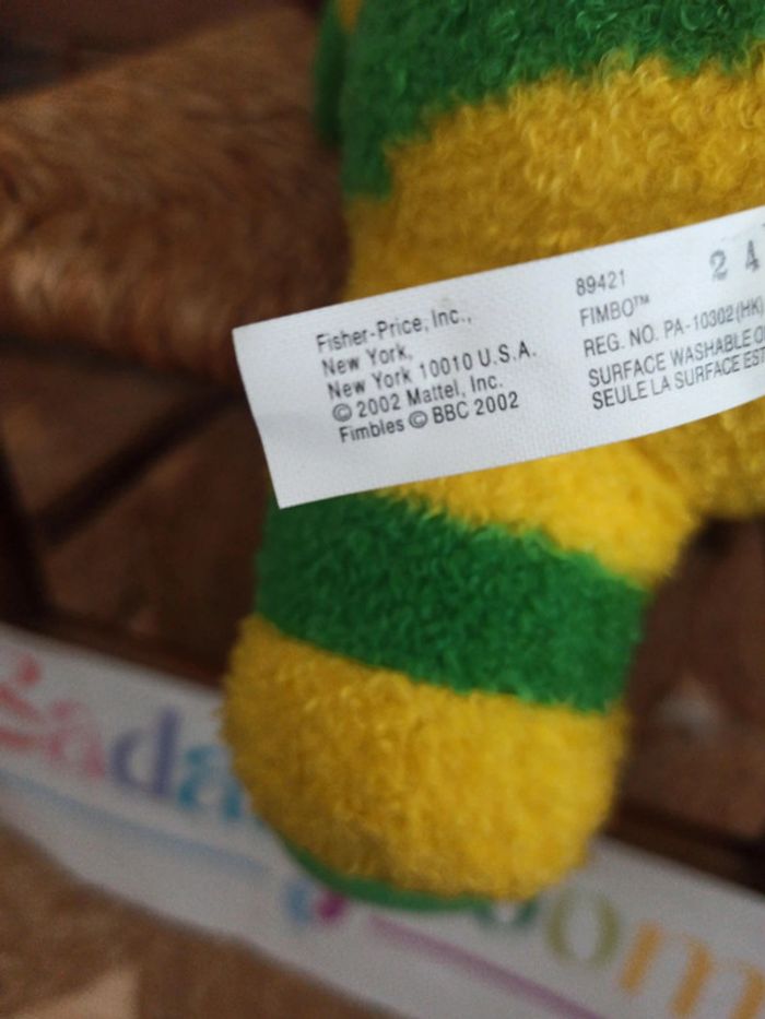 Peluche Fimbles Fisher price tbe - photo numéro 4