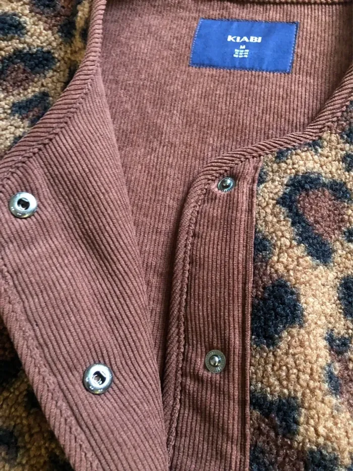 Veste sans manche effet léopard KIABI - M - photo numéro 6