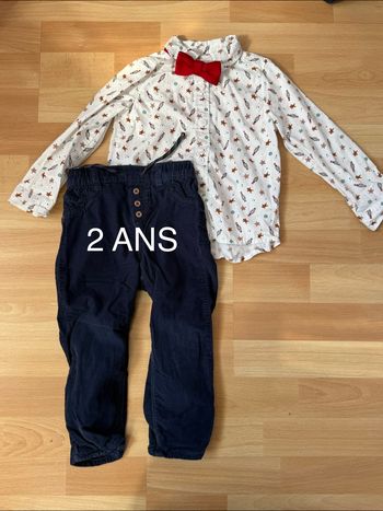 Ensemble garçon 2 ans