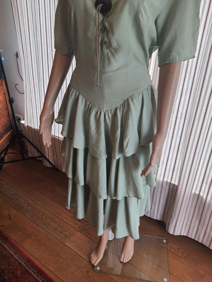 Magnifique robe Electric Blue taille 42 vert - photo numéro 6