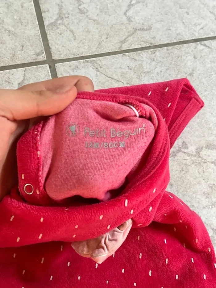 Pyjama petit béguin rose - photo numéro 4