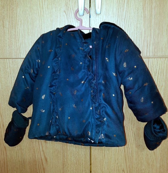 Manteau bébé 6mois hiver NEUF Sergent Major