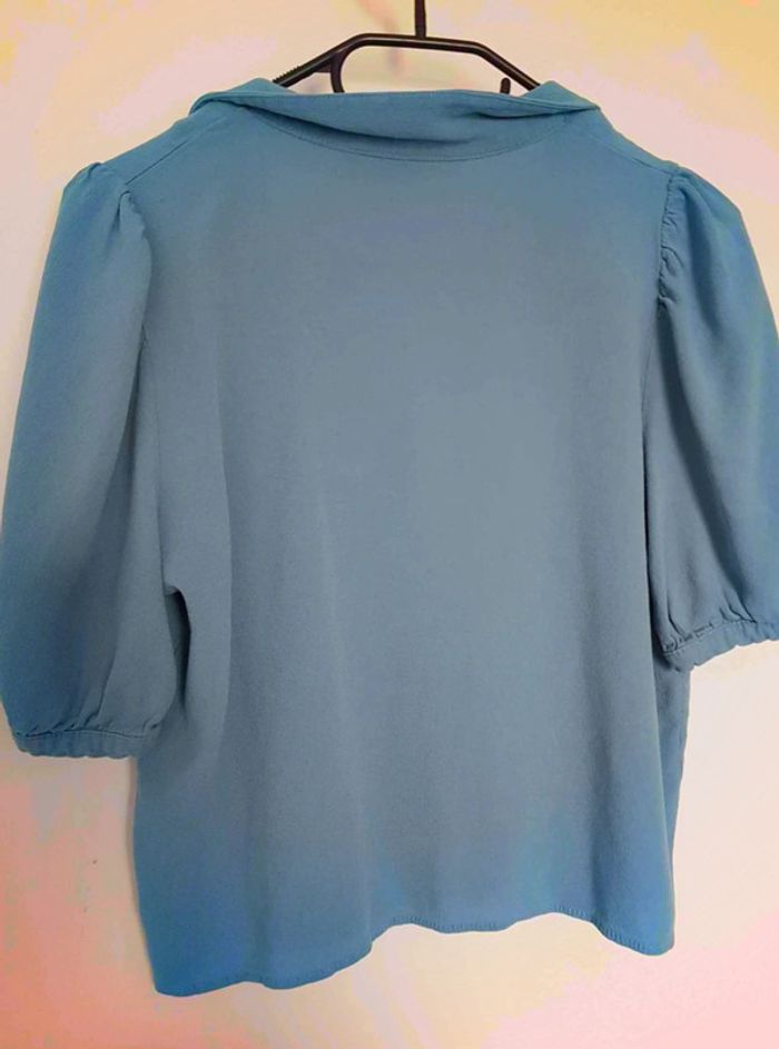 Chemise  avec  laine  courte  Zara  taille  40 - photo numéro 6