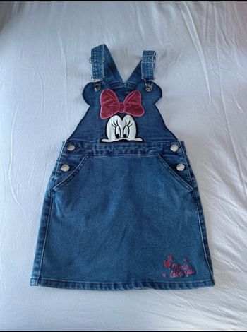Robe jeans Minnie 4/5 ans