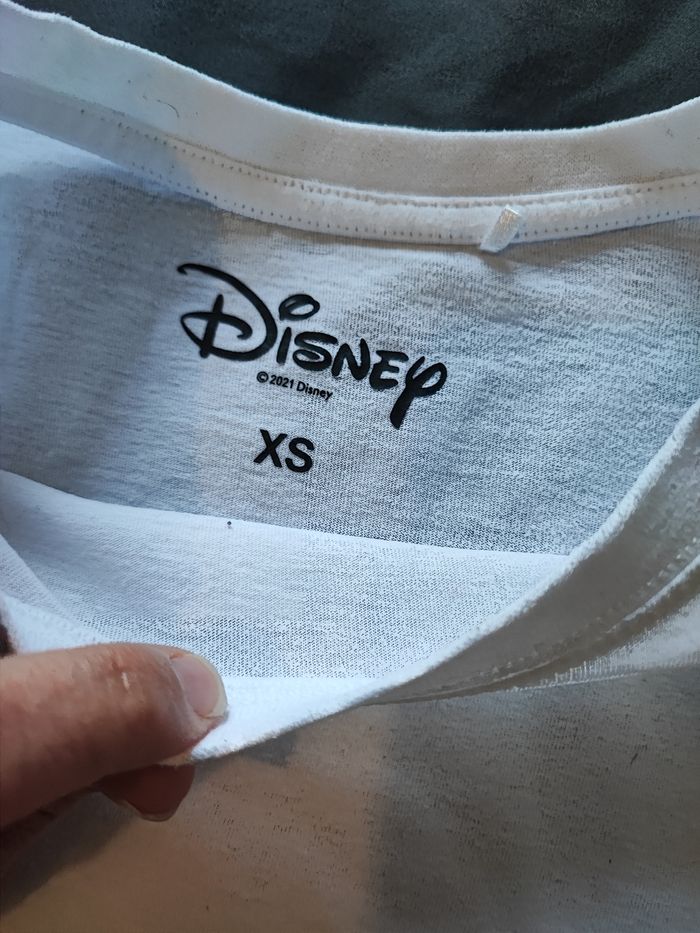 Tee shirt stitch blanc xs - photo numéro 2