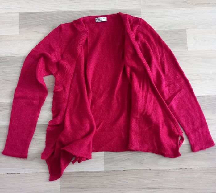 Gilet femme bordeaux Basic One taille M - photo numéro 5