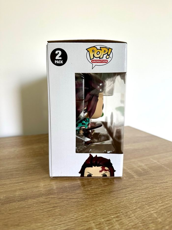 Figurine Funko Pop Tanjiro & Nezuko 2-pack Demon Slayer Japan Expo 2022 - photo numéro 5