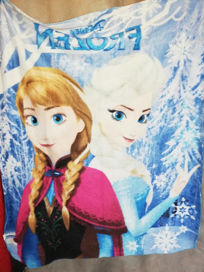 Plaid polaire reine des neiges