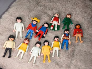 Lot figurines playmobil 1974