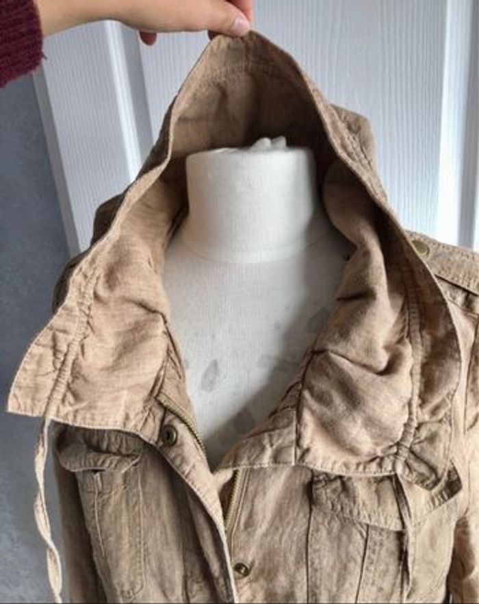 Chemise en lin beige - photo numéro 2