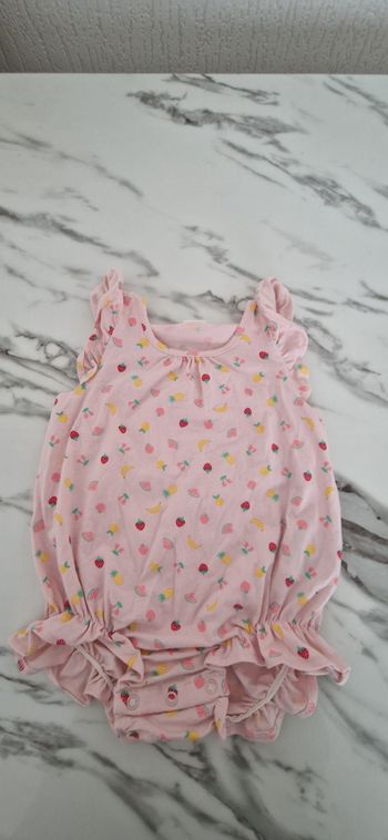 Lot grenouillère fille