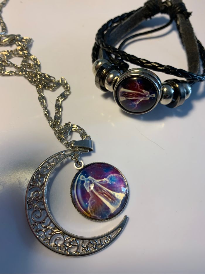 Collier et bracelet vierge - photo numéro 3