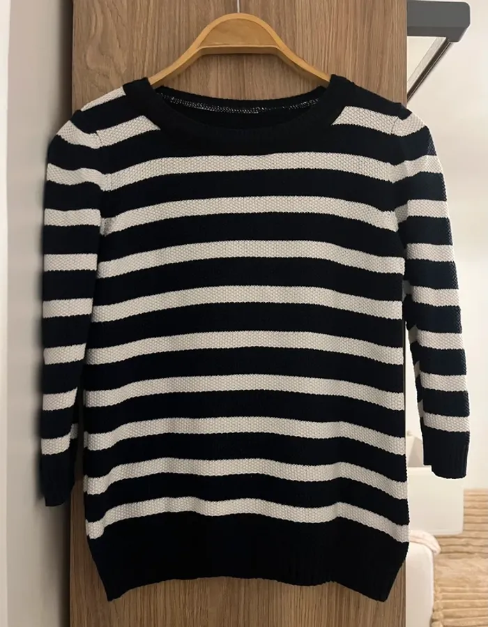 Pull marinière - Morgan - taille S - photo numéro 4