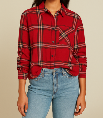 Chemise a motif bûcheron - Marque Primark en taille 40