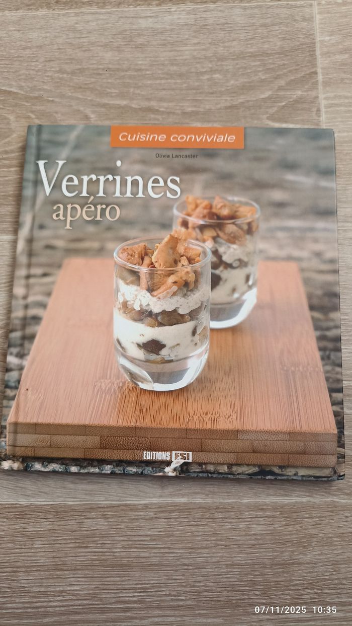 Livre verrine apéro