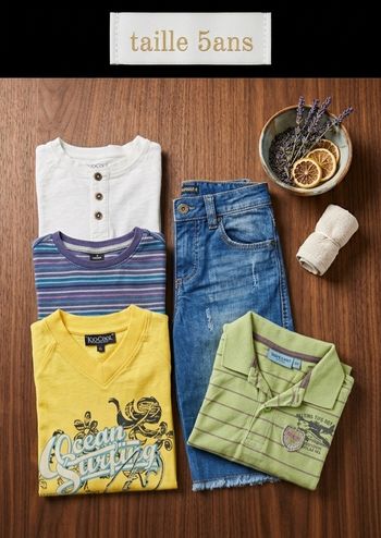 Lot vêtements garçon 👦 5ans t-shirts veste