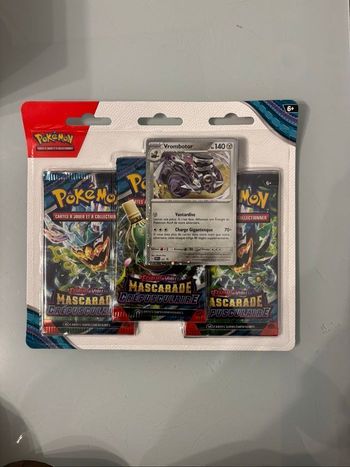 Pokémon - Tripack Mascarade Crépusculaire NEUF