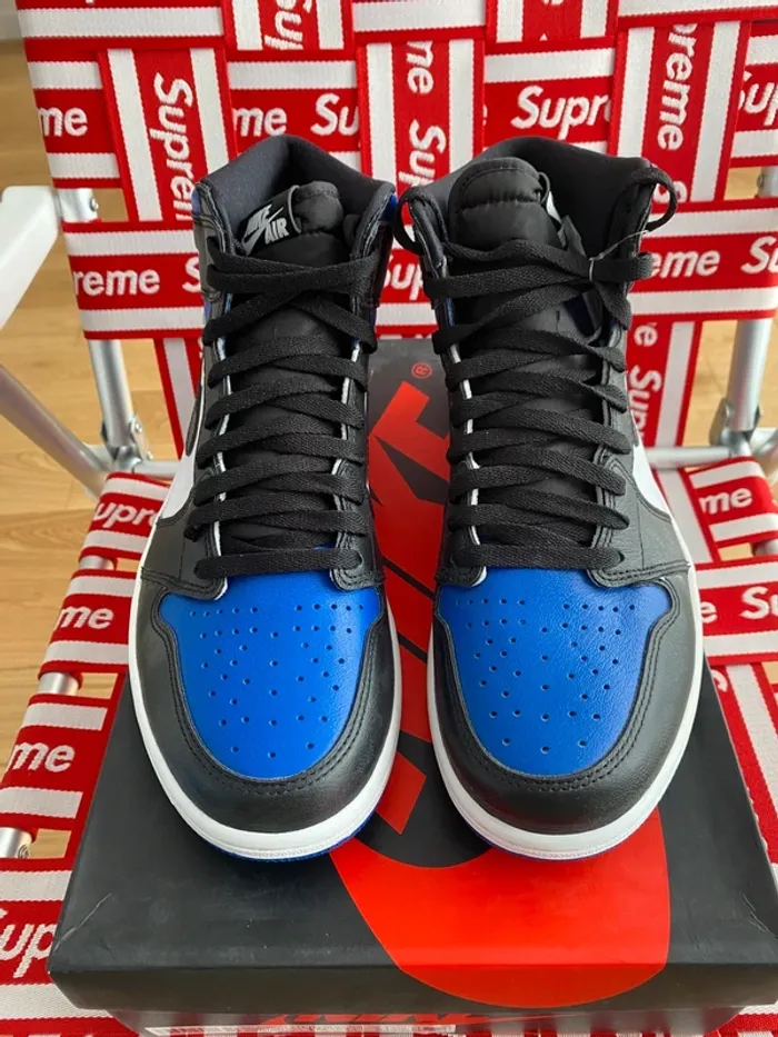 Jordan 1 rétro high og royal toe neuf 44fr - photo numéro 13