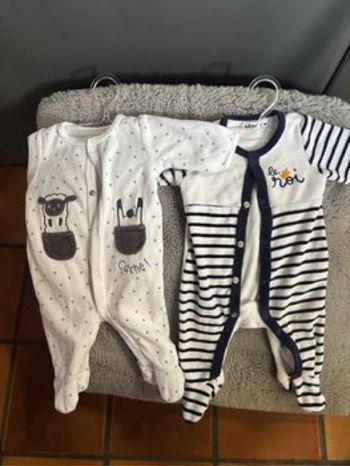 Lot 2 pyjamas gemo 1 mois