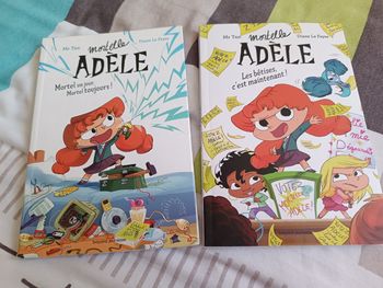 2 livres de poche Mortelle Adèle