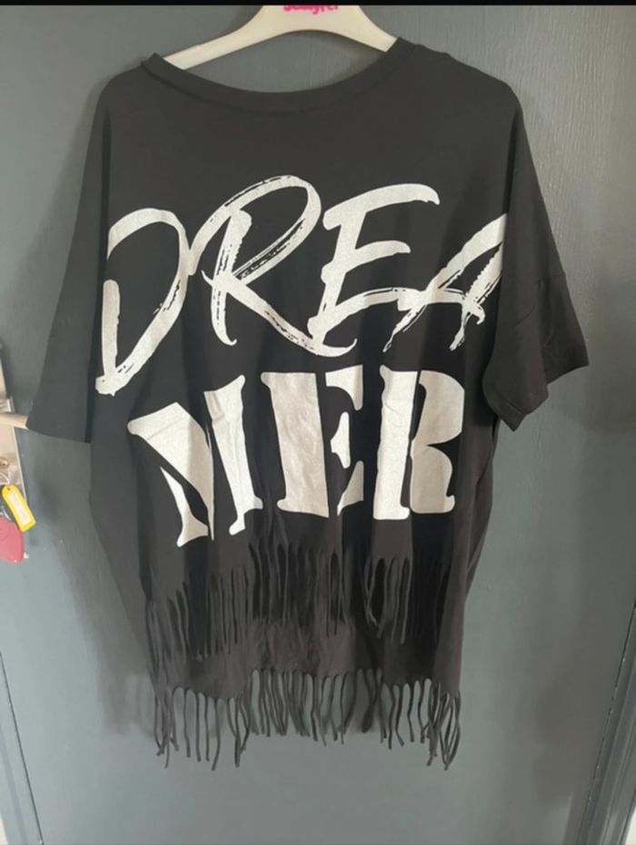 T-shirt à franges